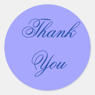 Adesivo Redondo Obrigado