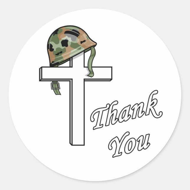 Adesivo Redondo Obrigado (Frente)