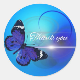 Adesivo Redondo Obrigado