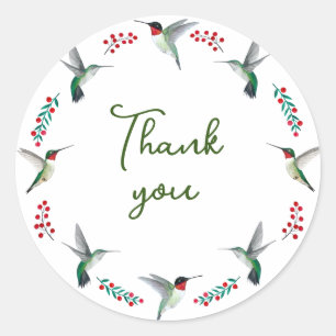 Adesivo Redondo Obrigado