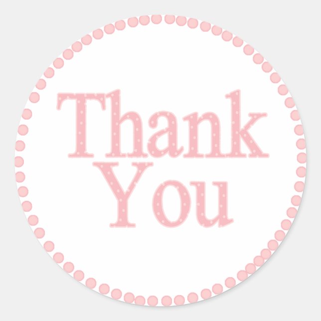 Adesivo Redondo Obrigado (Frente)