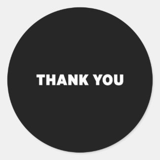 Adesivo Redondo Obrigado