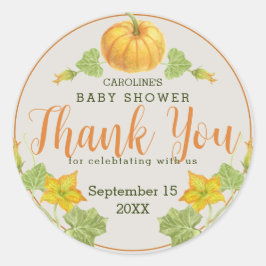 Adesivo Redondo obrigado