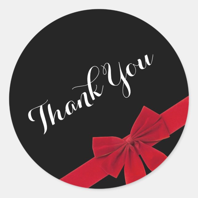 Adesivo Redondo Obrigado (Frente)