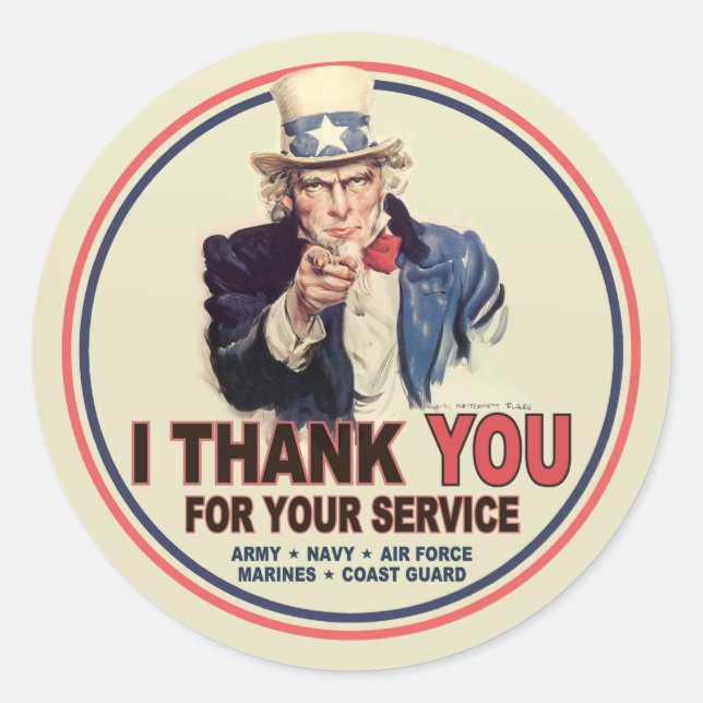 Adesivo Redondo Obrigado. (Frente)