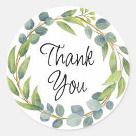 Adesivo Redondo Obrigado, adesivo, selos de envelopes