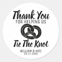 Obrigado Ajude A Amarrar O Favor Do Casamento Knot