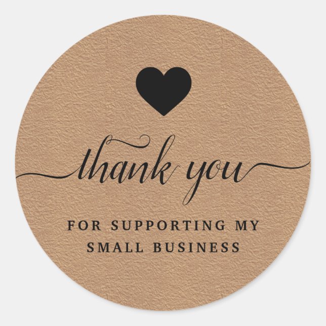 Adesivo Redondo Obrigado artesanato selando o clássico bastão redo (Frente)