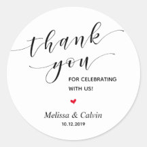 Obrigado, comemorando conosco, ensaio de casamento