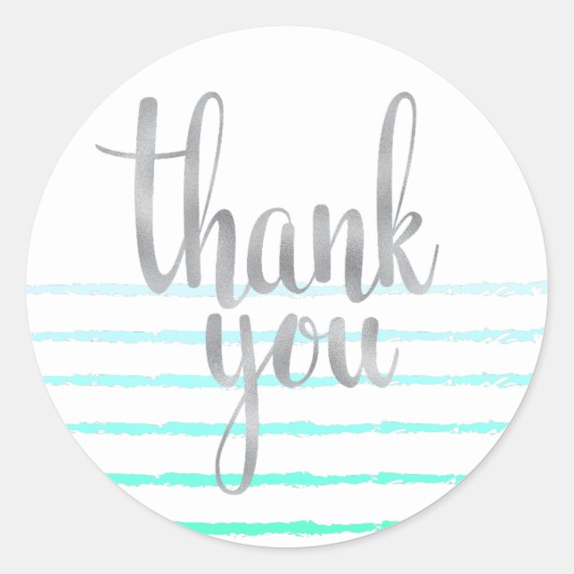 Adesivo Redondo Obrigado de tartaruga, seus adesivos, redondos (Frente)