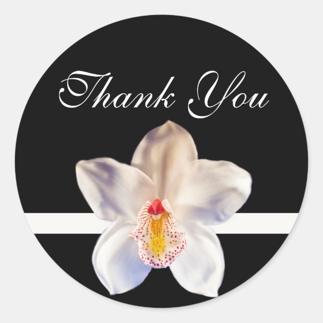 Adesivo Redondo Obrigado Envelope Selo Vinheta (Frente)