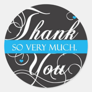 Adesivo Redondo Obrigado muita mamã