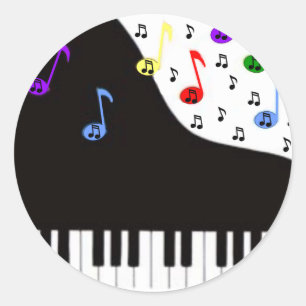 Adesivo Redondo Obrigado Nota