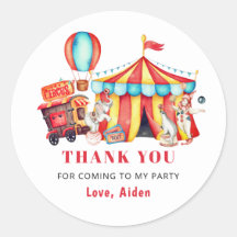Obrigado pelo aniversário do Grande Circo Circo