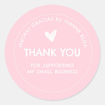 Obrigado Por Apoiar A Minha Pequena Empresa