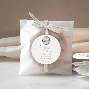 Adesivo Redondo Obrigado por participar da Festa Disco 