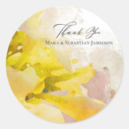 Adesivo Redondo *~* OBRIGADO POR VOCÊ A VOLTAR A VIR15 Elegante Ar