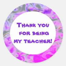 Obrigado Professor Rosa Roxo Tie-Dye Apreciação