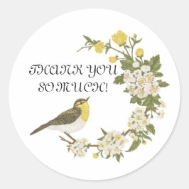 ADESIVO REDONDO OBRIGADO, STICKER