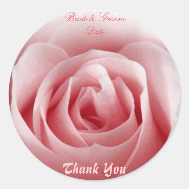 Adesivo Redondo Obrigado Sticker (Frente)