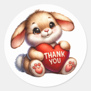 Adesivo Redondo Obrigado, Stickers