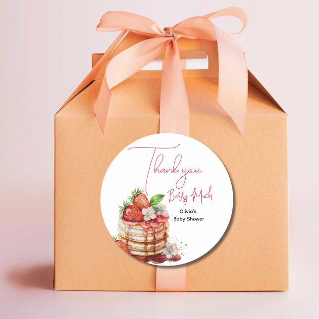 Adesivo Redondo Obrigado você morde muito (Criador carregado)