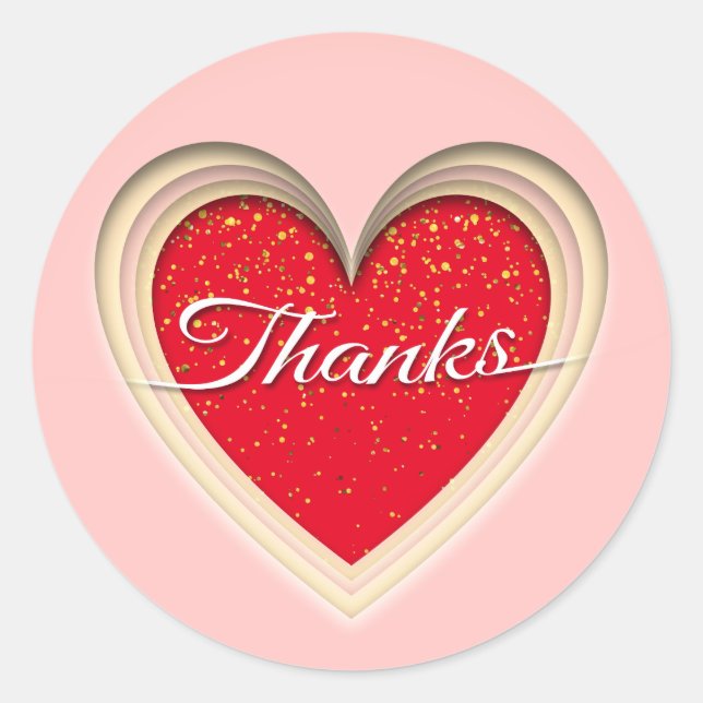 Adesivo Redondo Obrigados (Frente)