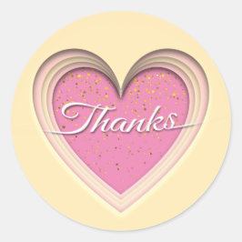 Adesivo Redondo Obrigados