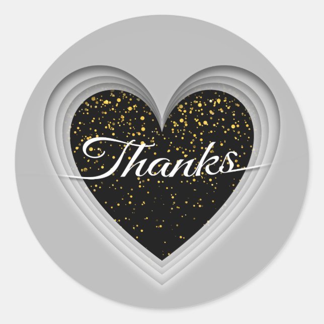 Adesivo Redondo Obrigados (Frente)