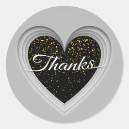 Adesivo Redondo Obrigados