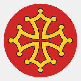 Adesivo Redondo Occitania