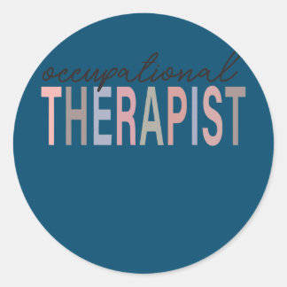 Adesivo Redondo Occupational Therapy OT Therapist OT Month OT