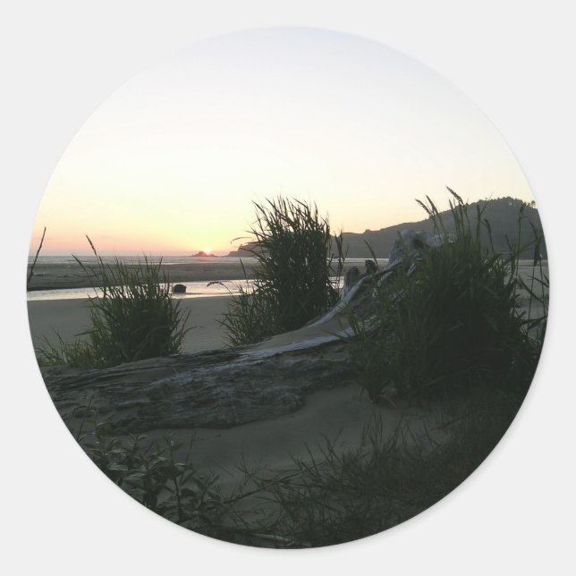 Adesivo Redondo Ocean Breezes (Frente)