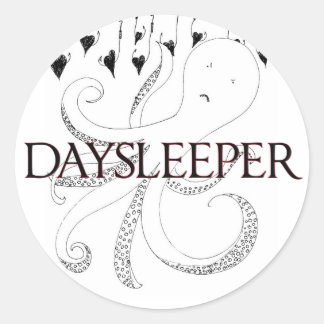 Adesivo Redondo Octopii (vinheta redonda)