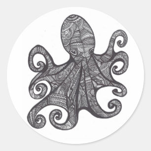 Adesivo Redondo OctoZen