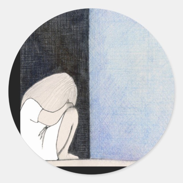 Adesivo Redondo Ocultar Vinheta (Frente)