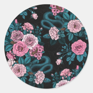 Adesivo Redondo Oculto nas rosas 2