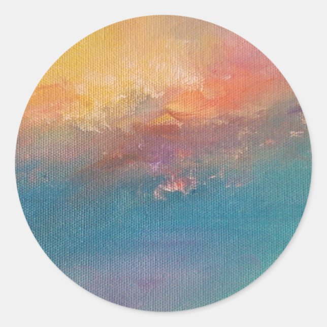 Adesivo Redondo Ode para Turner (Frente)