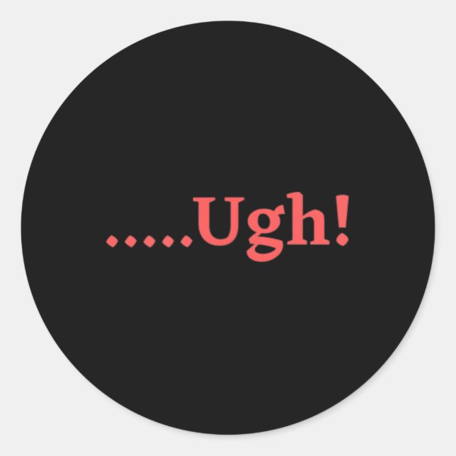 Adesivo Redondo Odeio segundas-feiras Anime Kawaii e Divirta-se Ka (Frente)