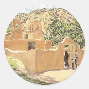 Adesivo Redondo Oferta Para San Esquipula por Walter Ufer