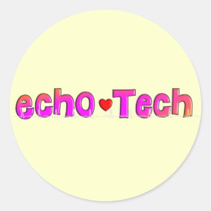 Adesivo Redondo Ofertas da Echo Tech (Cardiac Echo Tech)