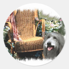 Adesivo Redondo Ofertas de Arte Collie
