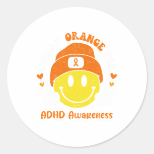 Adesivo Redondo Ofertas de suporte à fita de sensibilização ADHD