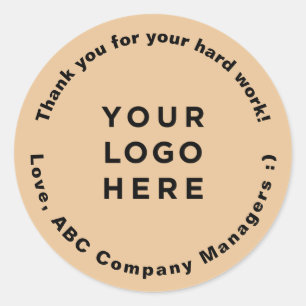 Adesivo Redondo Ofertas do Dia de Apreciação do Funcionário - Obri