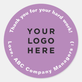 Adesivo Redondo Ofertas do Dia de Apreciação do Funcionário - Obri