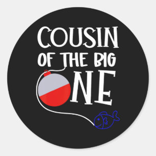 Adesivo Redondo Oficialmente Um Primo Do Garoto Aniversariante O G