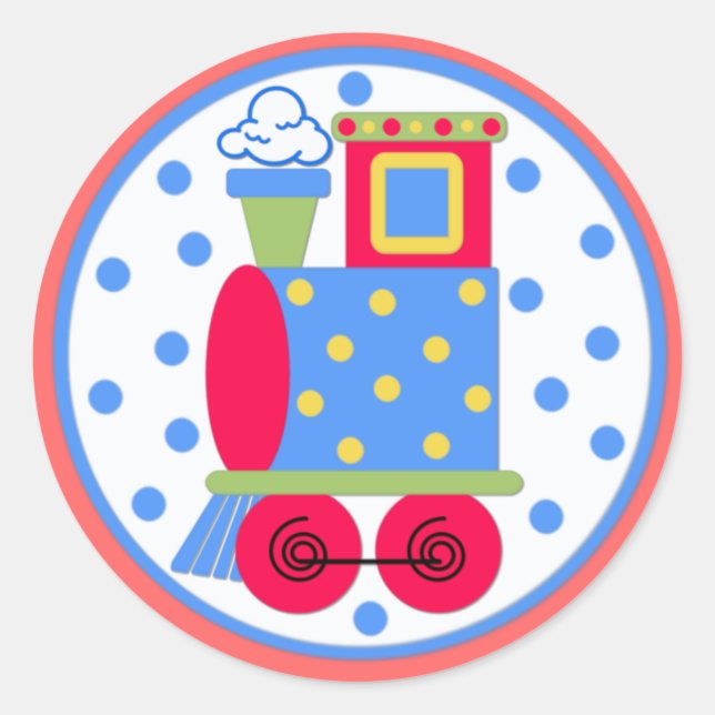 Adesivo Redondo Oh Baby Sticker por SRF (Frente)