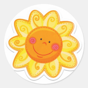 Adesivo Redondo Oh Baby Sticker por SRF