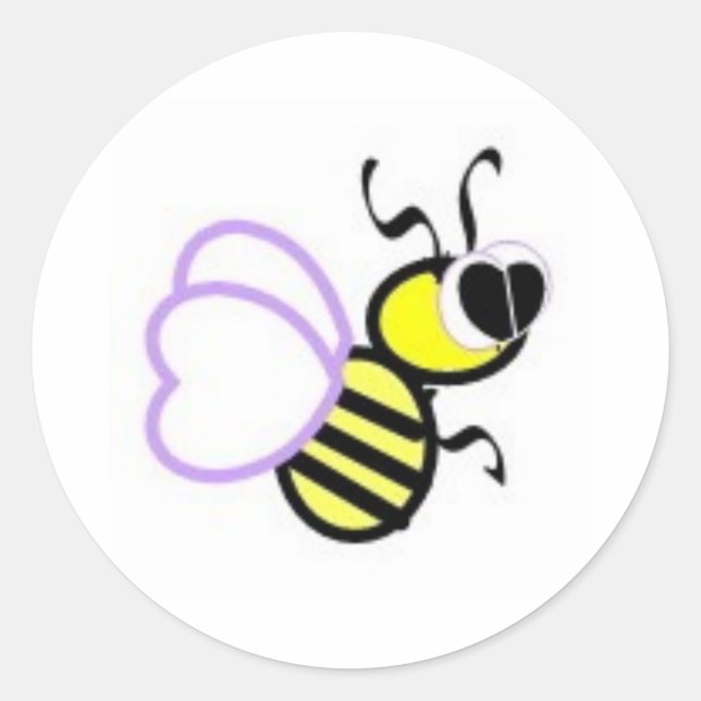 Adesivo Redondo OHG Bee MS Sticker (Frente)