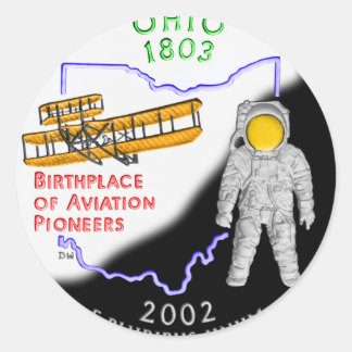 Adesivo Redondo Ohio